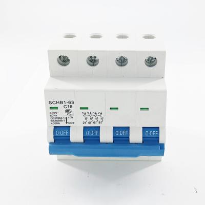 China m9 6ka 230v 400v Mcb 50/60hz Miniature Breaker Circuit 1000 1 Pole for sale