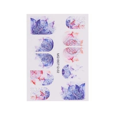 China Finger Nail Art Beauty Berry V Nail Art Stickers Adhesive Flower Design 5d Nail Decals Sticker Etched Nail Decoration 5D Decal Sticker NS039 for sale