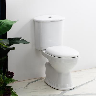 China 2022 Automatic Operation Style High Quality Modern Single Washdown Two Piece Toilet for sale