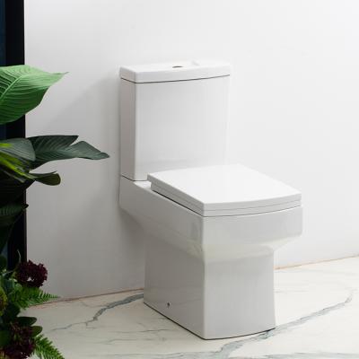 China Newest Design Newest Design Automatic Operation Quality Modern Simple Style Washdown Two Piece Toilet for sale