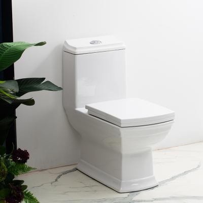 China Wholesale Cheap Quality Soft Washdown Automatic Operation Chinese Style One Piece Closet Toilet for sale