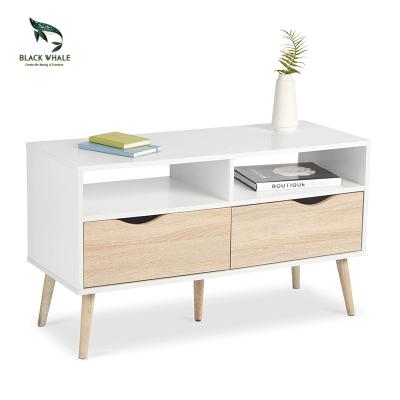 China Smart Living Room Wood Modern Storage Furniture Table Modern Wood TV Cabinets Stands Cheap for sale