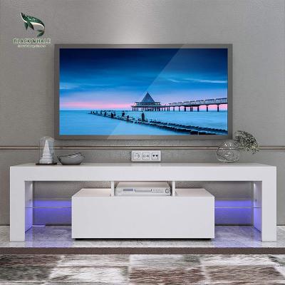 China Smart Living Room Table China Furniture Modern Design Storage Wooden Led Wood Cabinets TV Stands for sale