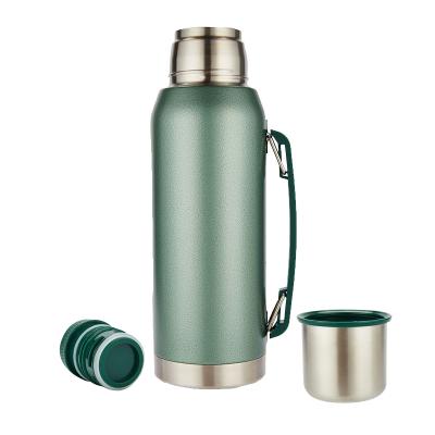 China Amazon Viable Hot Sale Customized Logo Outdoor Camping Thermos Insulated Stainless Steel Water Bottle for sale