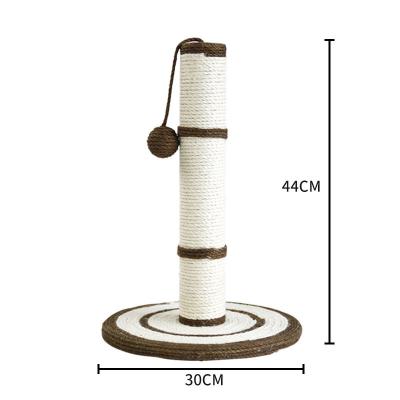 China Stocked Corrugated Paper Cat Scratch Board Toy Sisal Cat Climbing Frame Nest Cat Supplies for sale