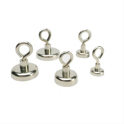 China Industrial Magnet Manufacturers Direct Professional Customized A Variety Of Features Goat Eye Magnetic Hook Circular Closed Magnetic Hook for sale