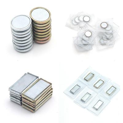 China Industrial Magnet Concealed Magnet With PVC TPU Cover Single Pole Magnet For Clothing Sewing for sale