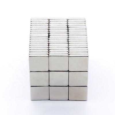 China Industrial High Quality Strongest Square Magnet Strongest NdFeb Permanent Magnet for sale