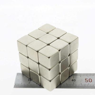 China Custom Industrial Magnet Bulk Cube Magnet N52 NdFeB Super Strong Permanent Magnet for sale