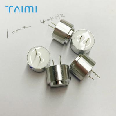 China alumínio 16mm de 40khz PIN Terminal Waterproof Piezo Transducer à venda