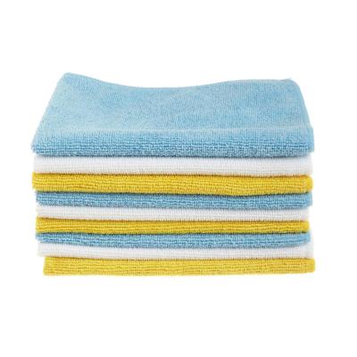 China Topwill Microfiber Car Wash Towels Viable Universal Thick Cleaning Cloths Absorbent Quick Dry Cleaning Cloth for sale