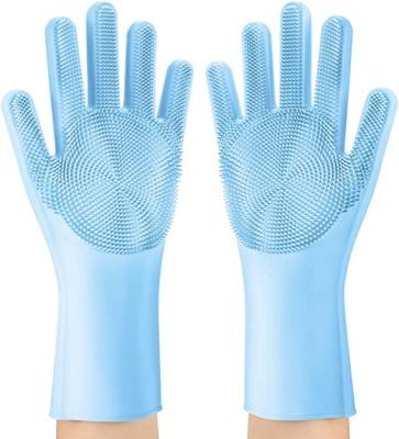 China Chamber Kitchen Topwill Silicone Magic Gloves For Dishwashing Latex Dishwashing Glove Silicone Free Dishwashing Gloves for sale