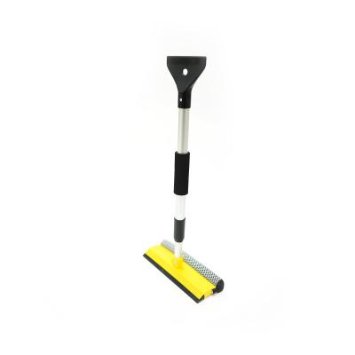 China Sustainable Topwill Easily Dry Sponge Mops With Removable Sponge Head And Extendable Telescopic for sale