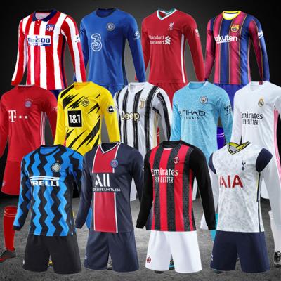 China Sets Club Wholesale Cheap Jerseys Kits Custom 100% Polyester Soccer Set With Logo for sale