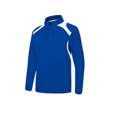 China Hot Sale Soccer Sportswear Elastic Zipper Jacket Sportswear Top Sets for sale