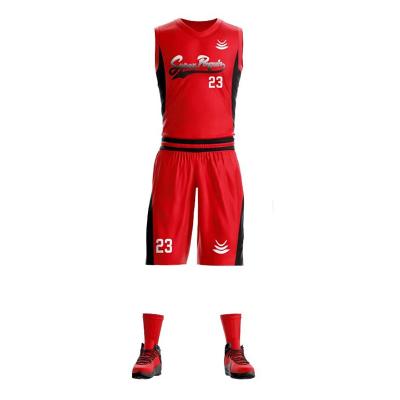 China Best Quality Men's And Women's Fan Retro Sportswear Antibacterial Newly Designed Custom Made Basketball Uniforms for sale