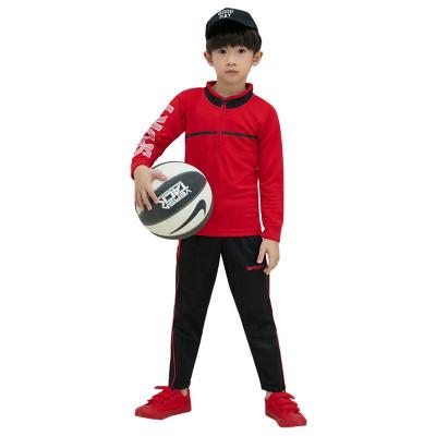 China 100% Polyester Good Quality Mens Kids Football Half Sleeve Long Sleeve Zipper Tracksuit Football Training Suit for sale