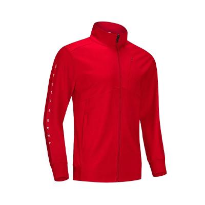 China Comic Collar Sports Jacket Breathable Professional Fitness Unisex Casual Running Jacket for sale