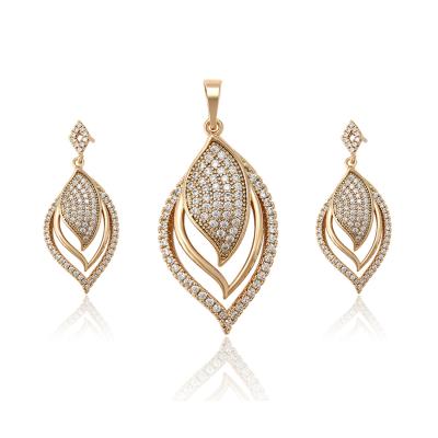 China CLASSIC Ladies Fashion Gold Jewelry Set Hot Selling Set for sale