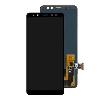 China LCD Screen Replace Factory Price Replacement LCD Touch Screen For Original Samsung Galaxy A8 2018 LCD Display for sale