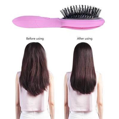 China Compact Professional Electric Hair Styling Straightener Brush, Hair Massage Comb, Hair Massage Brush for sale