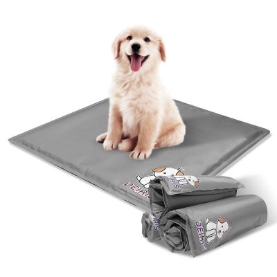 China New Pee Pad Washable Urine Cheap Pet Kennel Soft Mattress Wholesale Waterproof Antiskid Travel Dog Bed Pet Kennel Mattress for sale