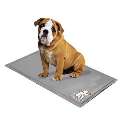 China 3 Layer Reusable Pee Pads Washable Training Whelping Pet Urine Mats Travel Diaper Mat Portable Dog Supplies Wholesale for sale