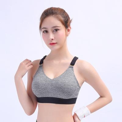 China Fashion Brand New Breathable Comfortable Sustainable Custom Adjustable Sports Bra For Women for sale