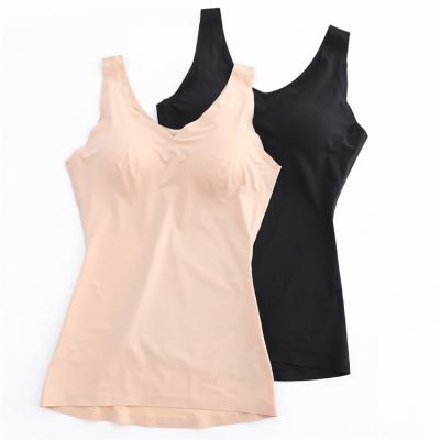 China 2021 New Fashion Simplicity Casual Exercise Breathable Lose Weight Sexy Women Cotton Vest for sale