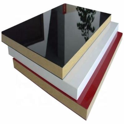 China Traditional Linyi Plywood Manufacturers 4*8 ft 18mm Melamine MDF For Furniture for sale