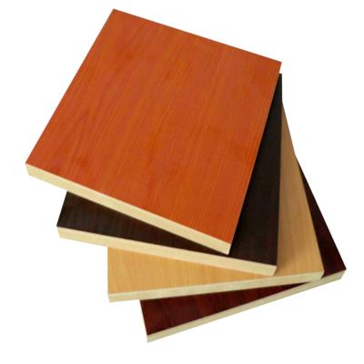 China Modern Wholesale High Quality Waterproof Melamine MDF Board / White Melamine MDF Sheet for sale