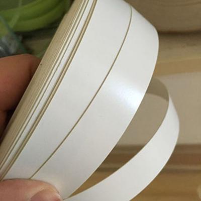 China Suitable for different furniture fittings with wide range of models factory desktop colorful plastic trim PVC wood bandage dark border for sale