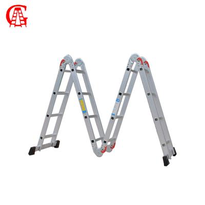 China Folding Ladders Aluminum Roof Ladders Roof Ladders Free Standing Shaft Extension Ladder Attic Ladder for sale