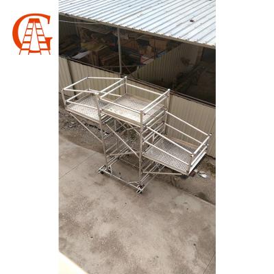 China Modern High Grade Aluminum Mobile Scaffolding / Tower Scaffolding for sale