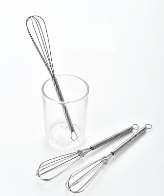 China Sustainable Promotional 18cm / 13cm Low Price Stainless Steel Mini Beater for sale