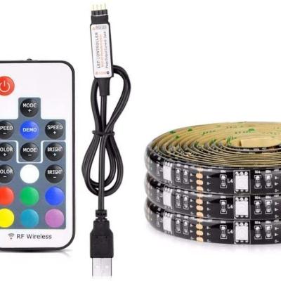 China DC 5V USB LED Hotel Flexible Strip 5050 RGB LED Tape IP65 Waterproof for sale