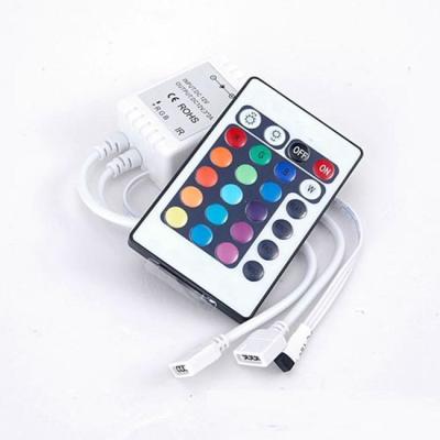 China RGB Controller 3528 5050 LED Strip Light 24 MINI Keys IR Remote Controller For RGB SMD String Lights 12V 24 44 for sale