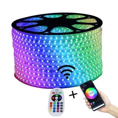 China Theme park led strip waterproof IP65 led light, led RGB 5050 SMD for sale