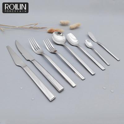 China Sustainable Cheap Hot Selling Table Knife Table Fork And Table Spoon For Wedding for sale