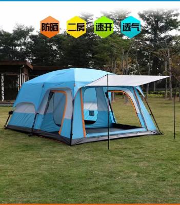 China Extended Type 4 Person High Quality Automatic Pop Up Outdoor Camping Tent, Automatic Outdoor Pop-up Tent for Camping Waterproof Tent for sale