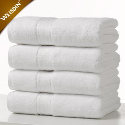 China Wholesale Custom Embroidered Dobby Terry Towels Bath Logo Compressed Set Luxury Hotel Cotton Bath Towel for sale