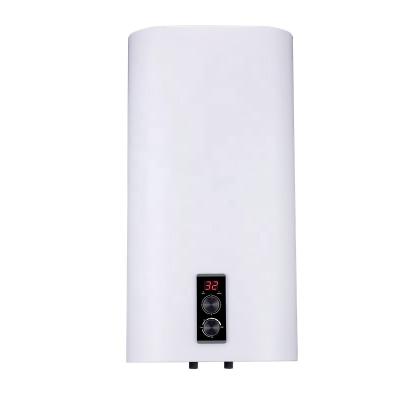 China YALICE 2KW Space Saving Eu Grade C Energy Efficiency Flat Type Electric Water Heater For Bathroom for sale