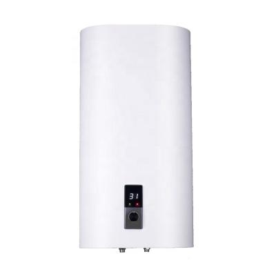 China Commercial Luxury Storage Water Heater With White Temperature Display For Bathroom for sale