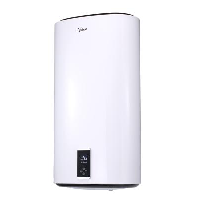 China 30/50/80/100L Horizontal Thin Flat Electric Hotel Water Heater For Bathroom for sale