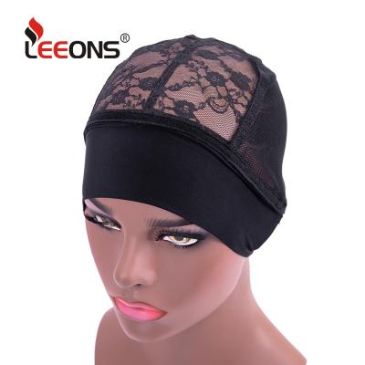 China Wig Band Edges Wig Net Cap For Making Wigs Leeons New Arrival Lace Dome Caps Headband Wig Cap With Adjustable Weaving Wig Caps For Making Wigs for sale