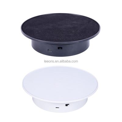 China 20cm Smooth and Steady Electric Motorized Display Stand USB 360 Degree Rotating Turntable for Photography for sale