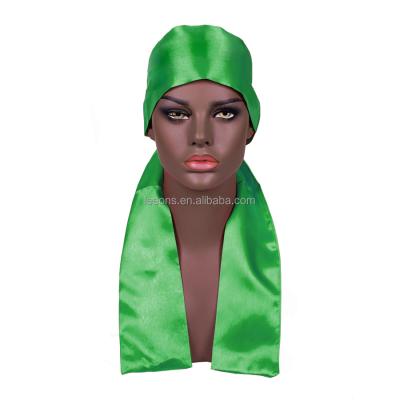 China European and American Custom Fashionable Silk Wide Brim Headbands Headband Style Hair Scarf Extra Long Satin Head Wraps Package Wrap for sale