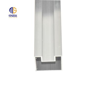 China Handrail 32mm*32mm Raw Material Aluminum Extrusion Profile Rail For Handrail for sale