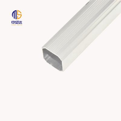 China Decorations 20mm*20mm No Surface Treatment Aluminum Octagonal Extrusion Shape Tube Profile For Window Decoration for sale