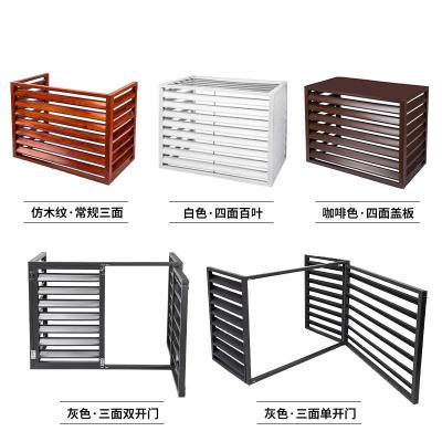 China Home Outdoor Air Conditioner Shield Part 6063 Aluminum Canopy Barrier Protector Fitting Cover for sale